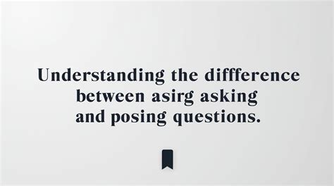 difference between asking questions and questioning