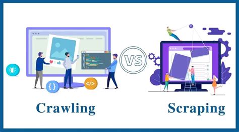difference between data scraping and crawling