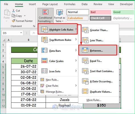 difference between formatting and conditional formatting