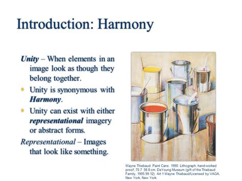 difference between harmony and unity