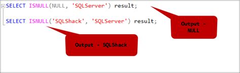 difference between isnull and is not null in sql