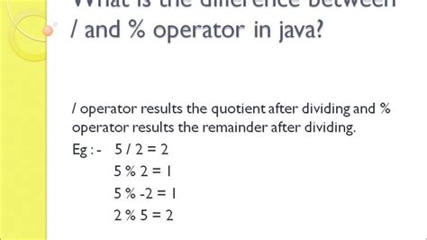 difference between mod and divide