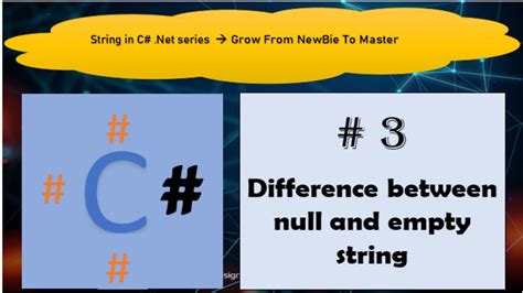 difference between null and empty string in c#