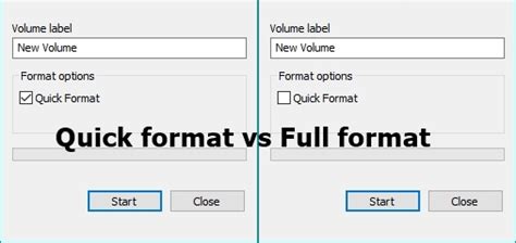 difference between quick format and full format