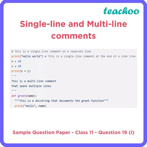 difference between single line comment and multi line comment in python