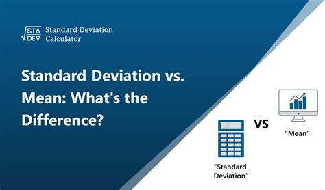 difference between standard deviation and absolute deviation