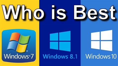 difference between windows 7 8 and 10 in tabular form