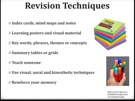 different revision techniques gcse