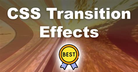 different transitions in css