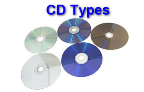 different types of cds