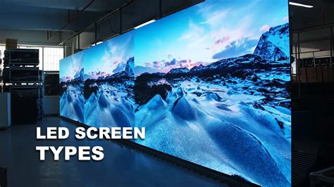 different types of led display