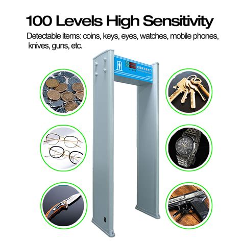 different types of walk through metal detectors