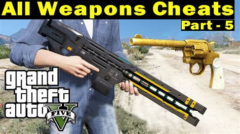 different weapons cheat gta 5