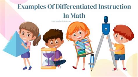 differentiated activities examples in math