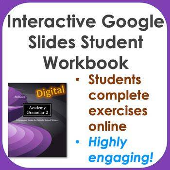 Digital Interactive Worksheet