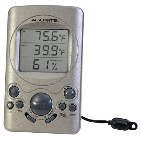 digital thermometer with humidity sensor