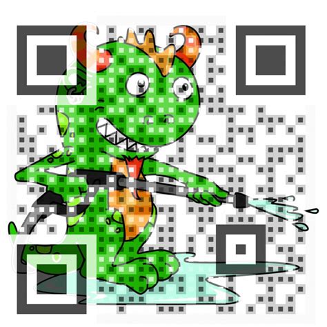 dinosaur qr code