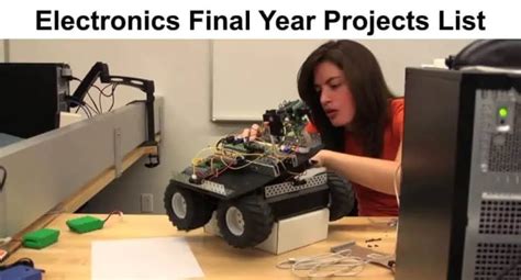 diploma final year project topics for electronics engineering
