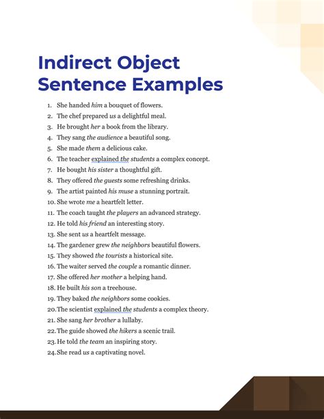 direct and indirect object examples with answers in hindi