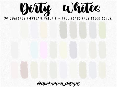 dirty white color code