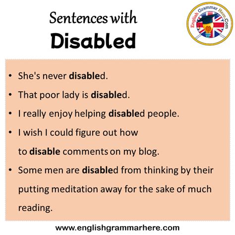 disable in a sentence