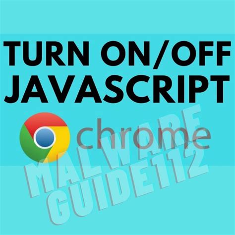 disable javascript chrome ios