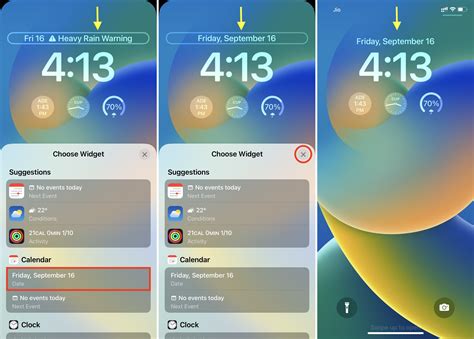 disable widgets on lock screen