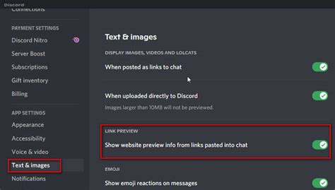 discord embed not showing image