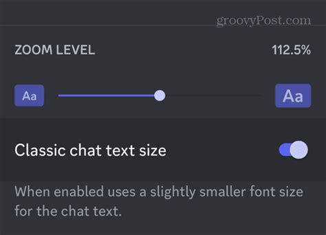 discord ios text size