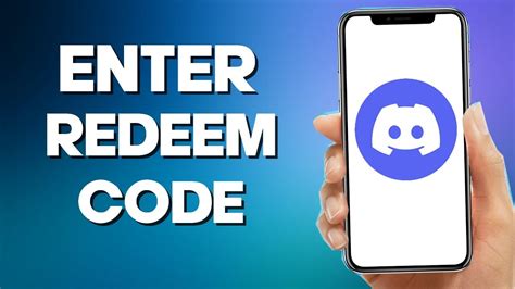 discord redeem code mobile
