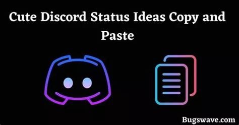 discord status ideas copy and paste