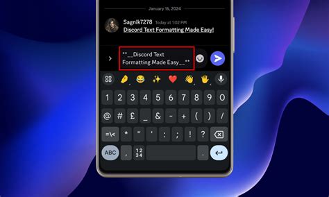 discord text formatting reddit