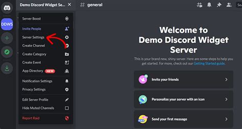 discord widget not working