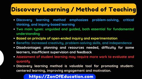 discovery learning method of teaching