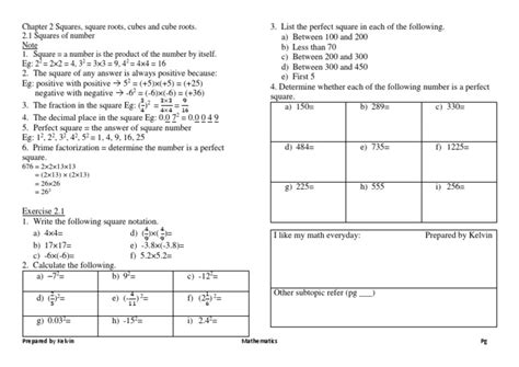 discovery mathematics form 2 notes