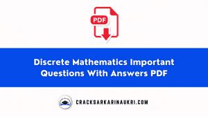 discrete mathematics important questions with answers pdf jntuh r18