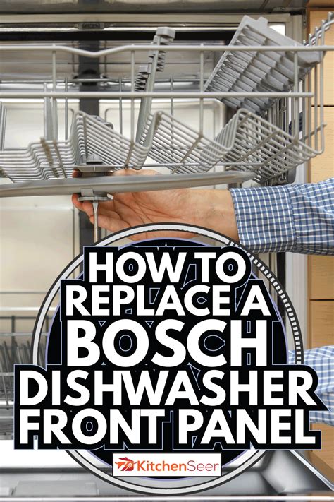 dishwasher front panel removed