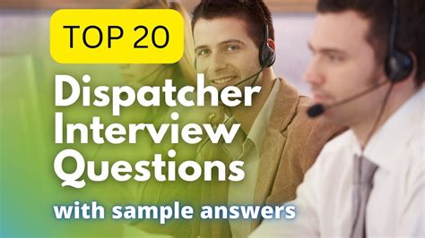 dispatcher panel interview questions