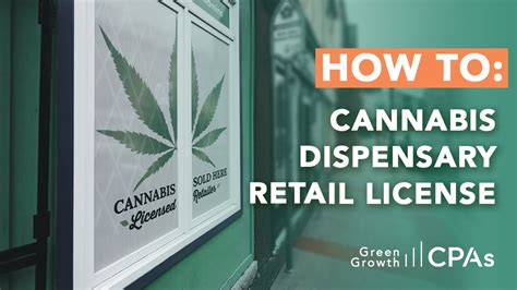Dispensary licenses and permits