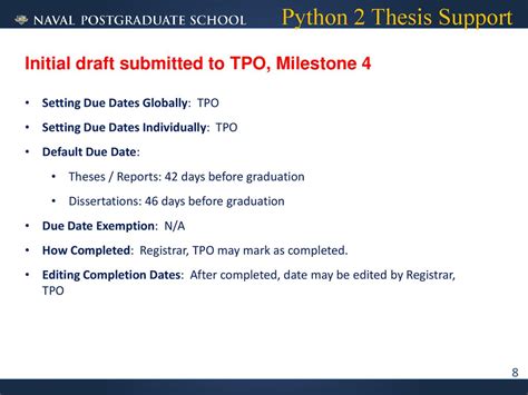 dissertation due date