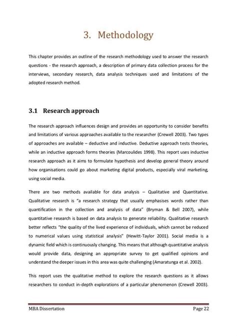 dissertation materials and methods example