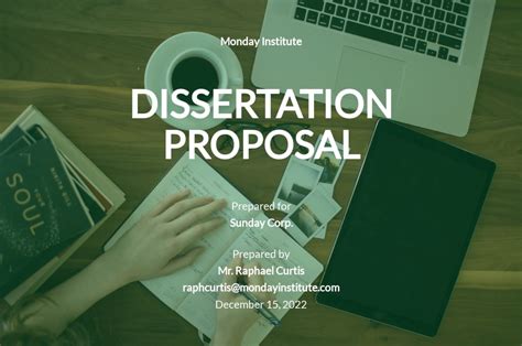 dissertation proposal ppt template