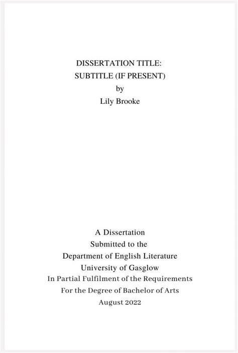 dissertation title examples history