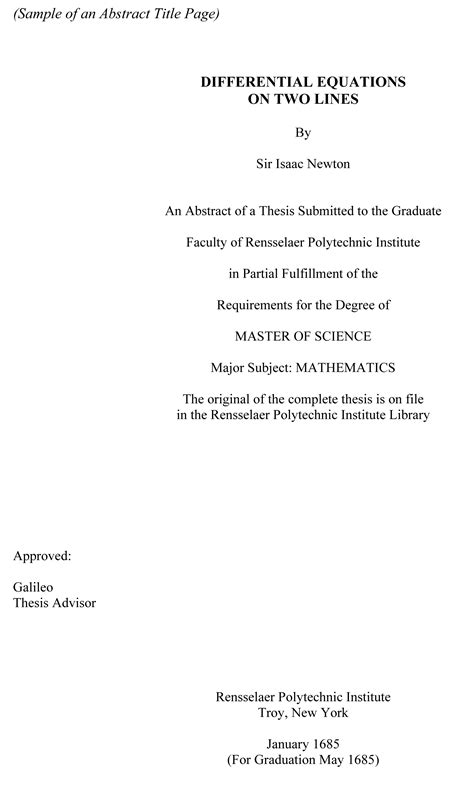 dissertation titles examples