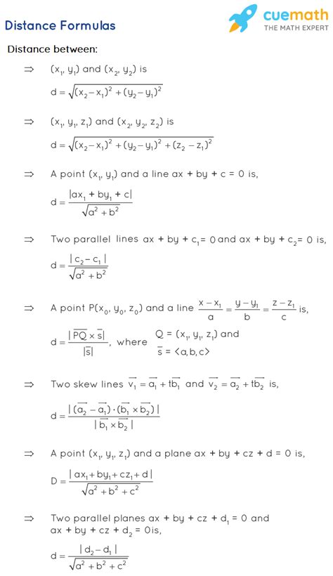 distance problems with solutions pdf