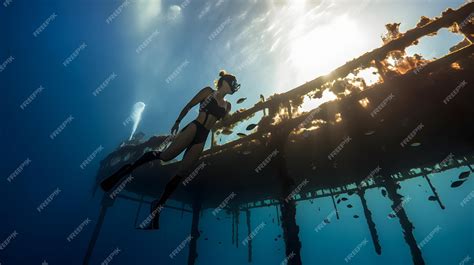 Diver performing a dive