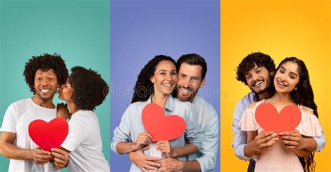 diverse group of couples
