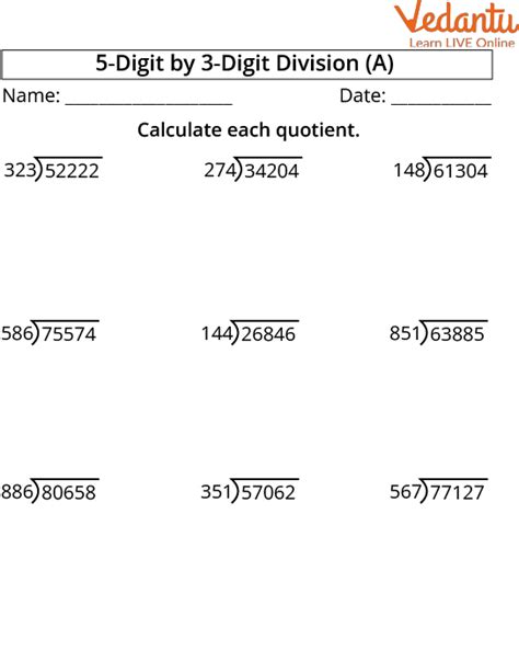 divide questions for class 7 with answers