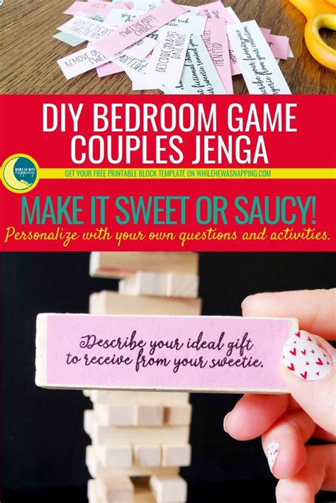 diy bedroom games for couples