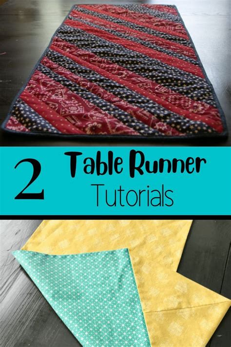 diy table runner patterns